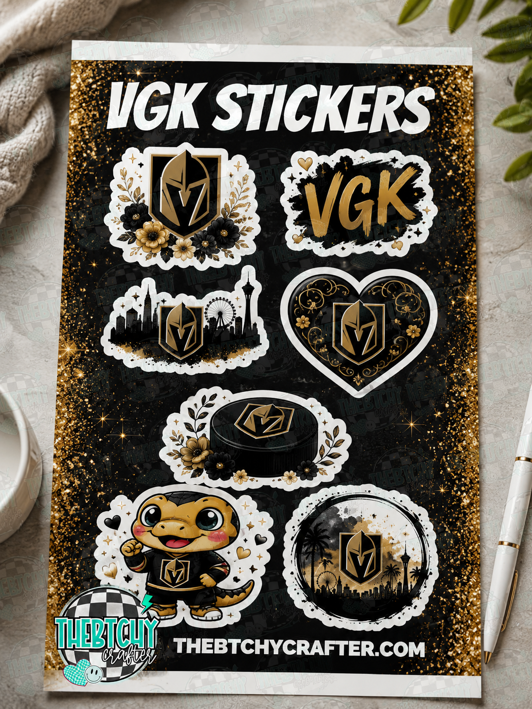 VGK Sticker Sheets