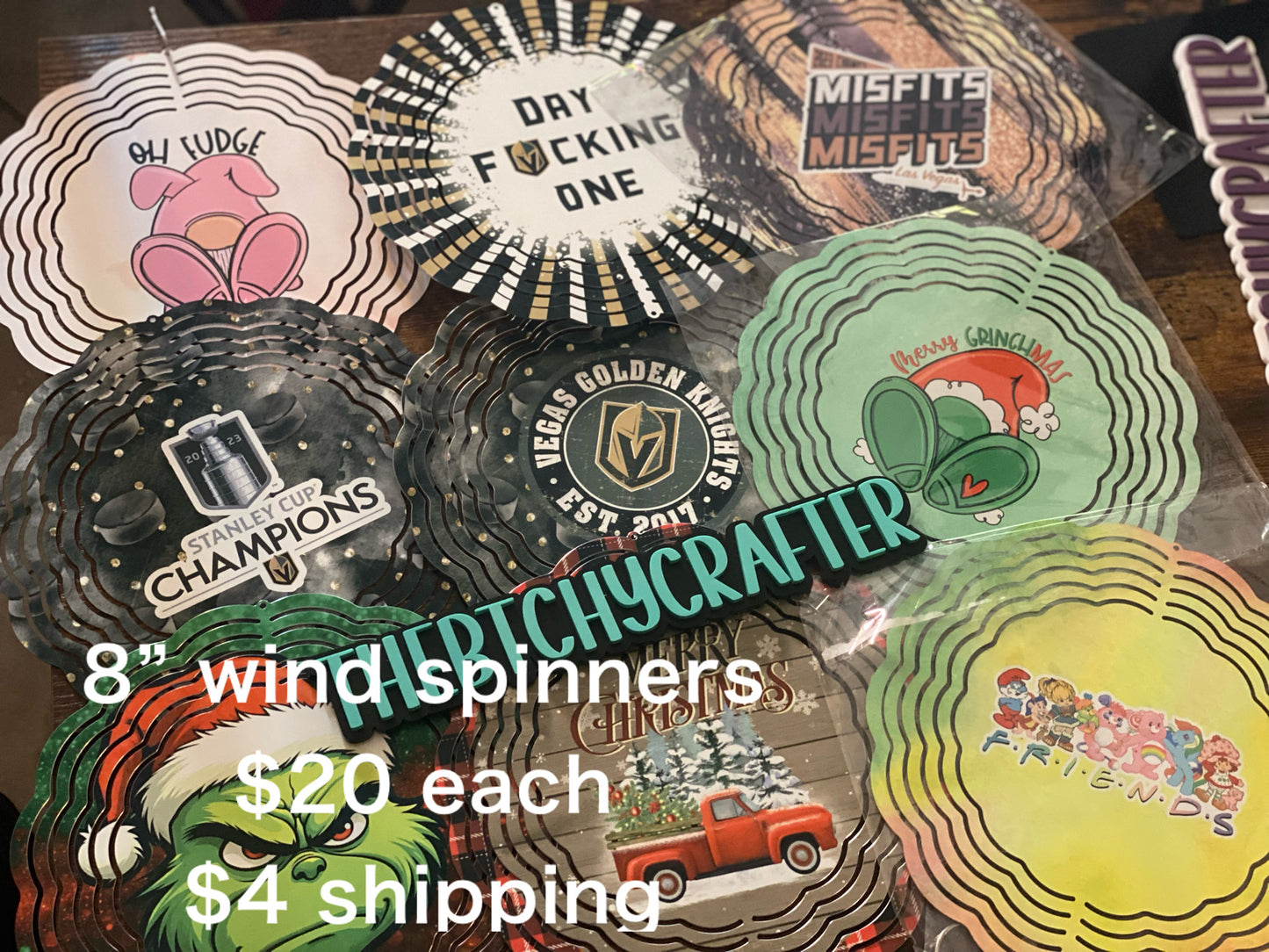 8” Wind spinner