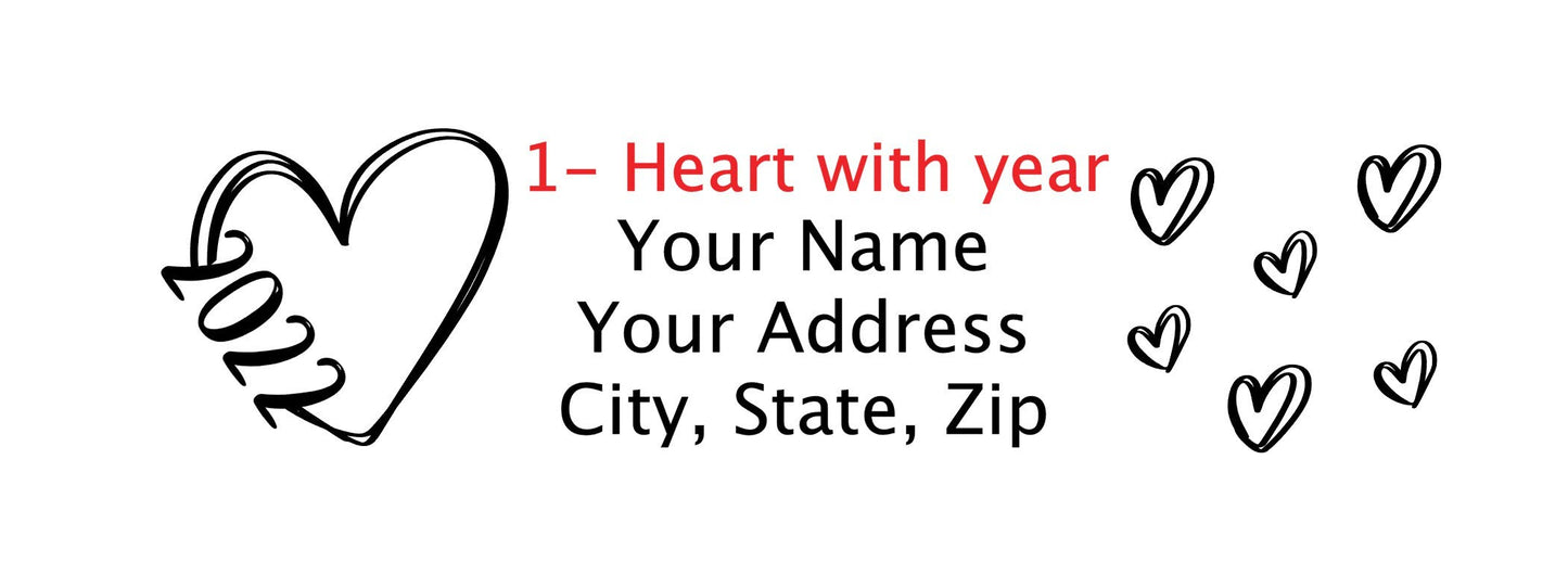 Personalized Return Address Labels | Hobbies | Logos | Pets | Customized | Wedding | Graduation | Baby Shower |