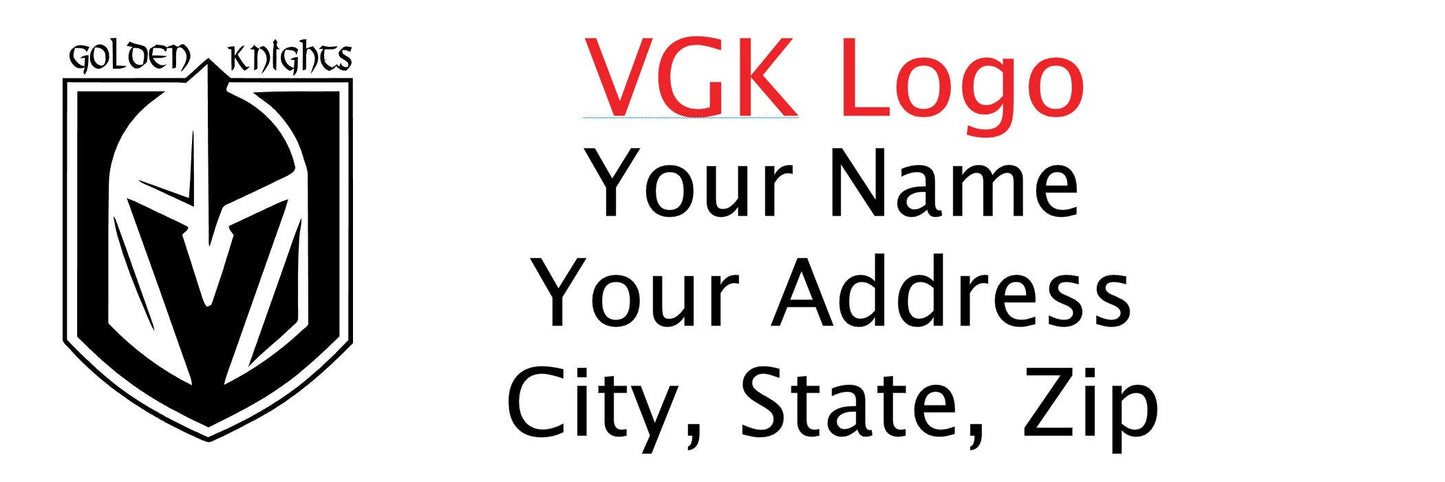 Personalized Return Address Labels | Hobbies | Logos | Pets | Customized | Wedding | Graduation | Baby Shower |