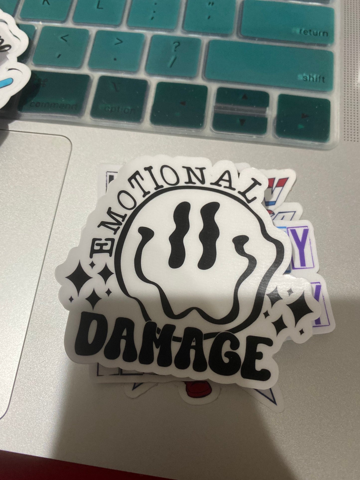 Emotional Damage Sticker | Deco Sticker | Tumbler Decal | laptop Decal | Journal Sticker | Planner Sticker