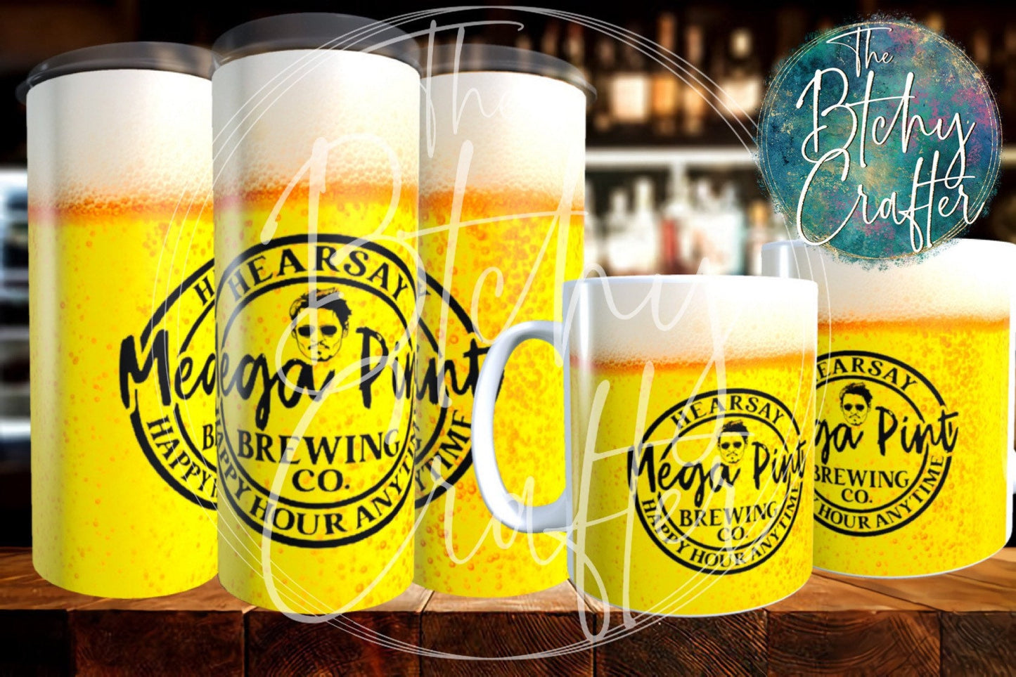 Mega Pint Hearsay Tumbler , justice for Johnny Depp, Hearsay, Megapint of wine, tumbler, water bottle