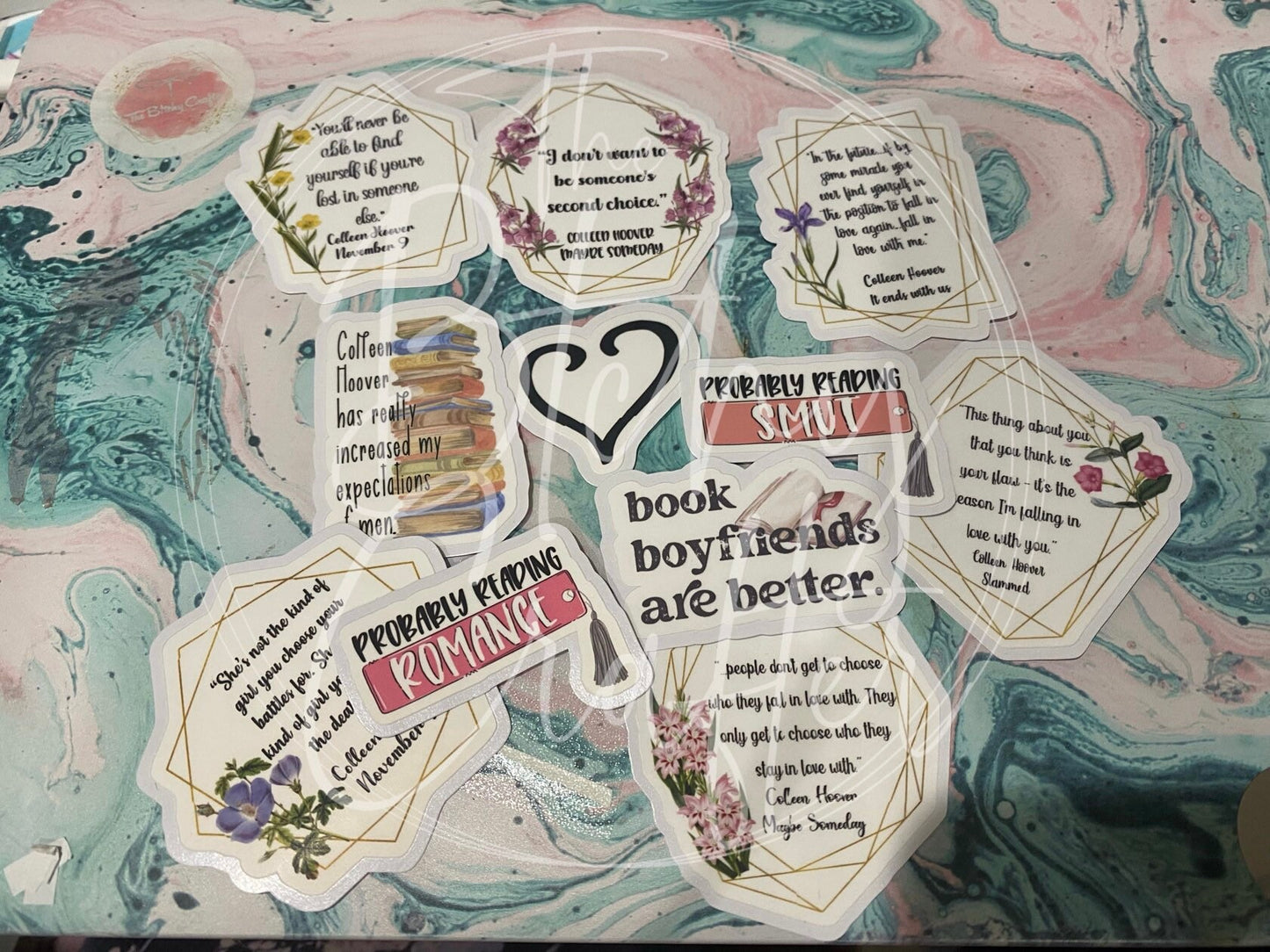Book Club Stickers , I like my Books Spicy , BookTok , Summer Reading list , Romance Book Club , Book Boyfriends