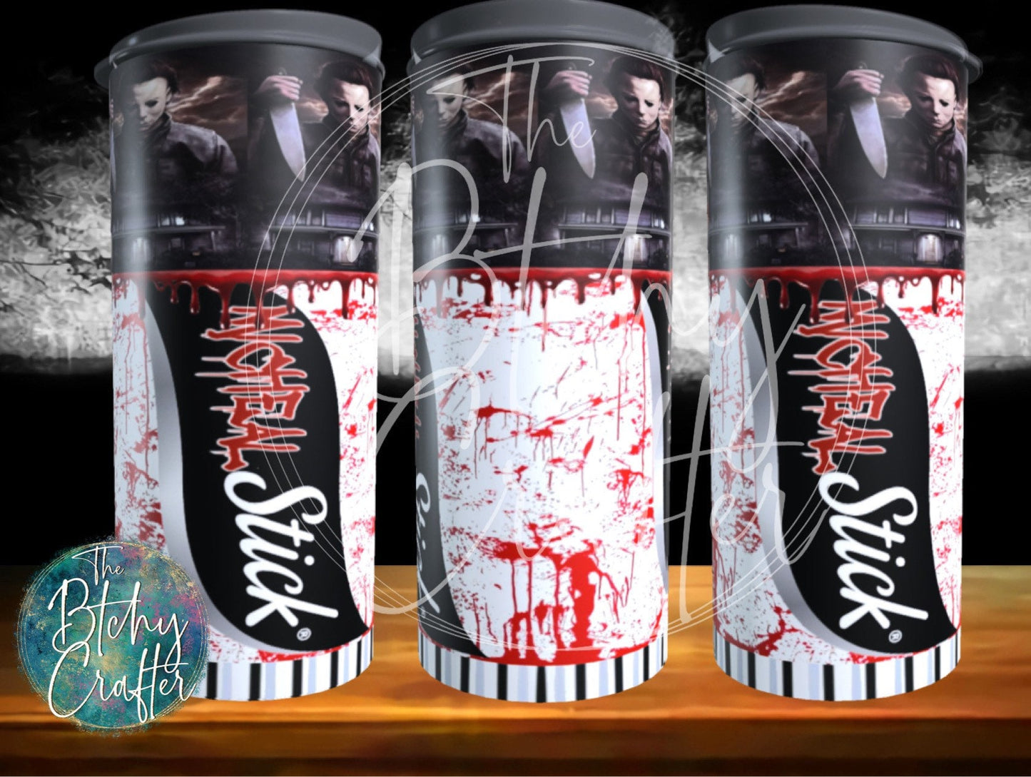 Horror tumblers , Freddy , Halloween , ghostface , Chucky , Annabelle , Jason , Michael Meyers