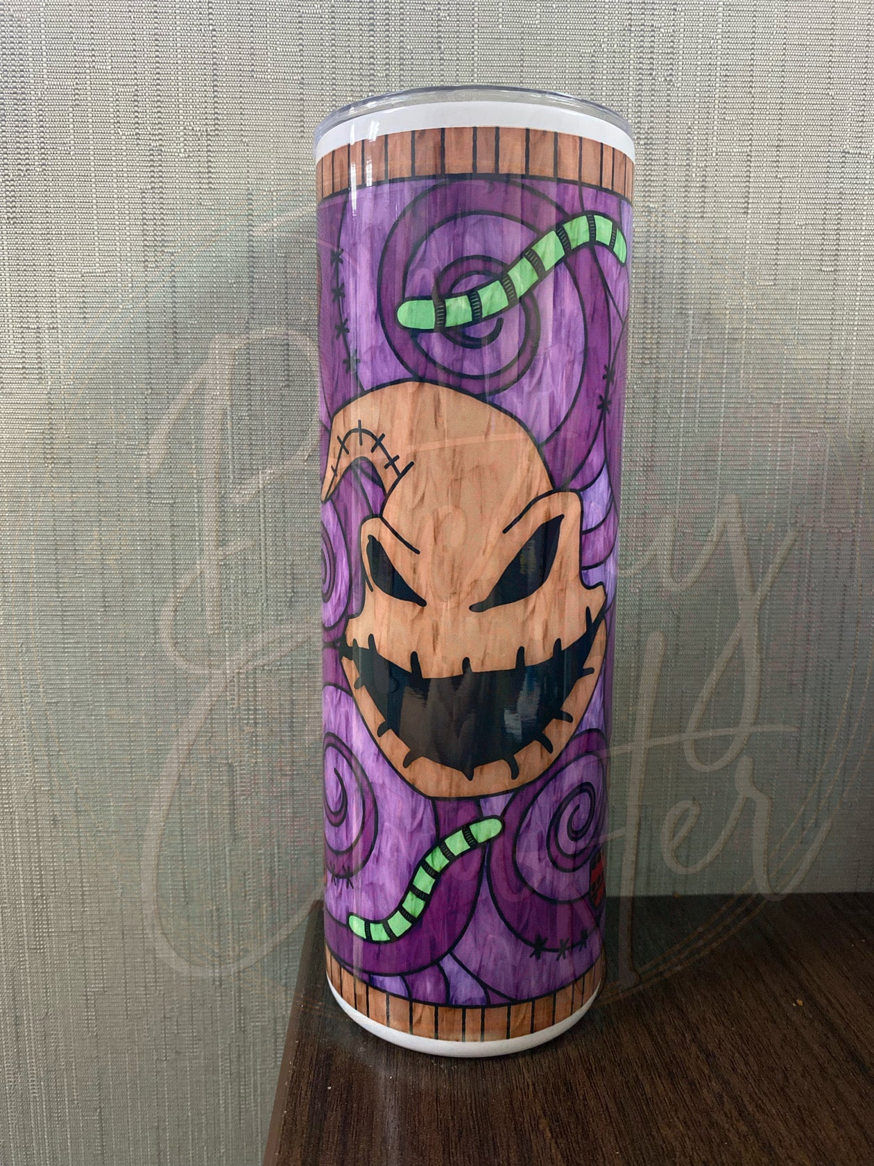 Stained glass Nightmare Tumbler
