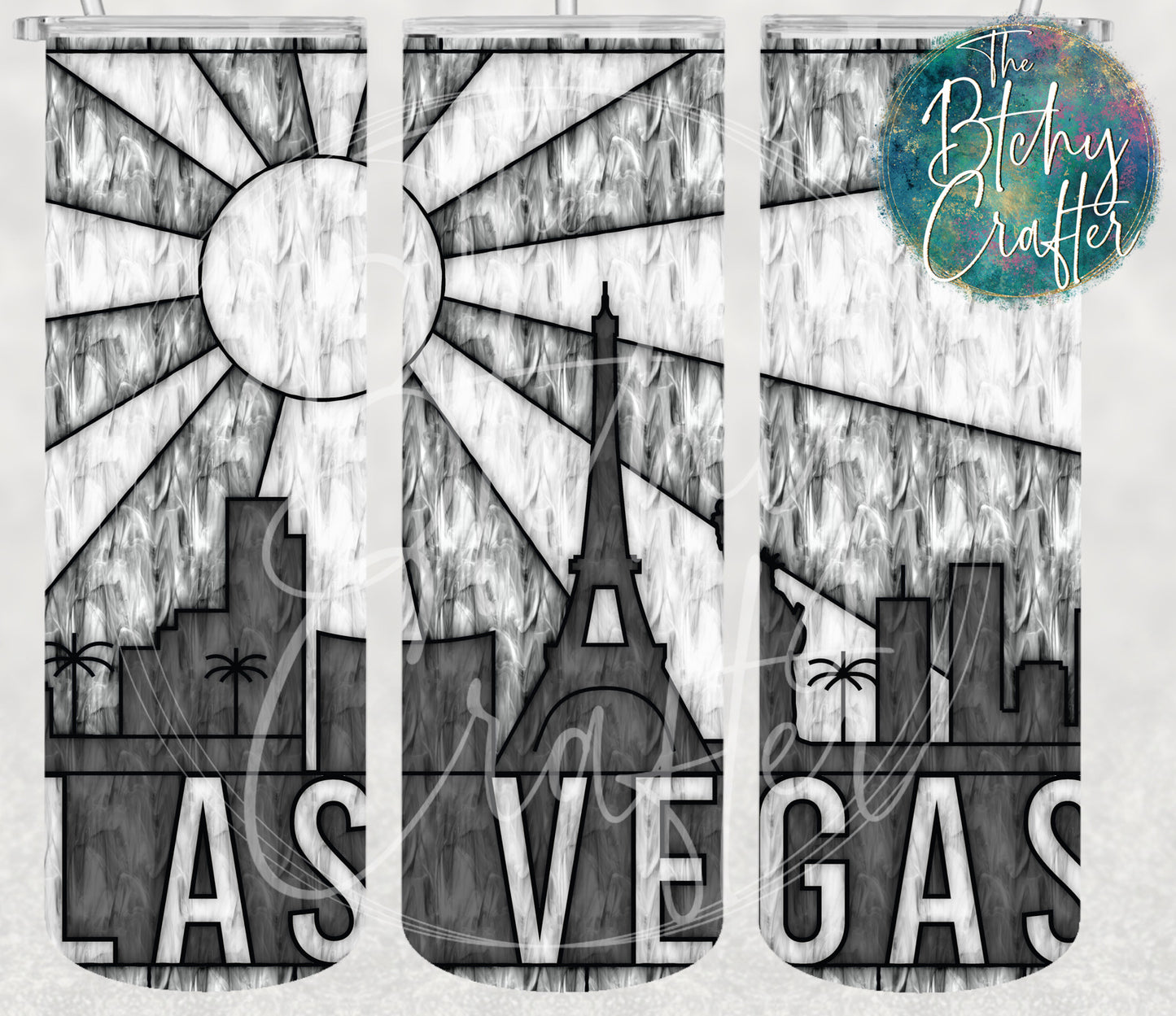 Las Vegas “Stained Glass” Tumbler