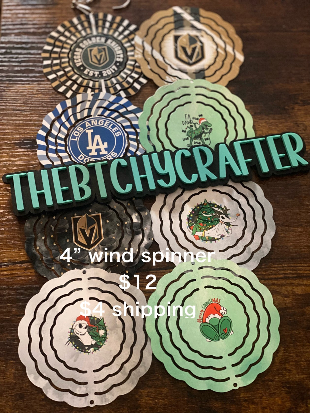 4” wind spinner