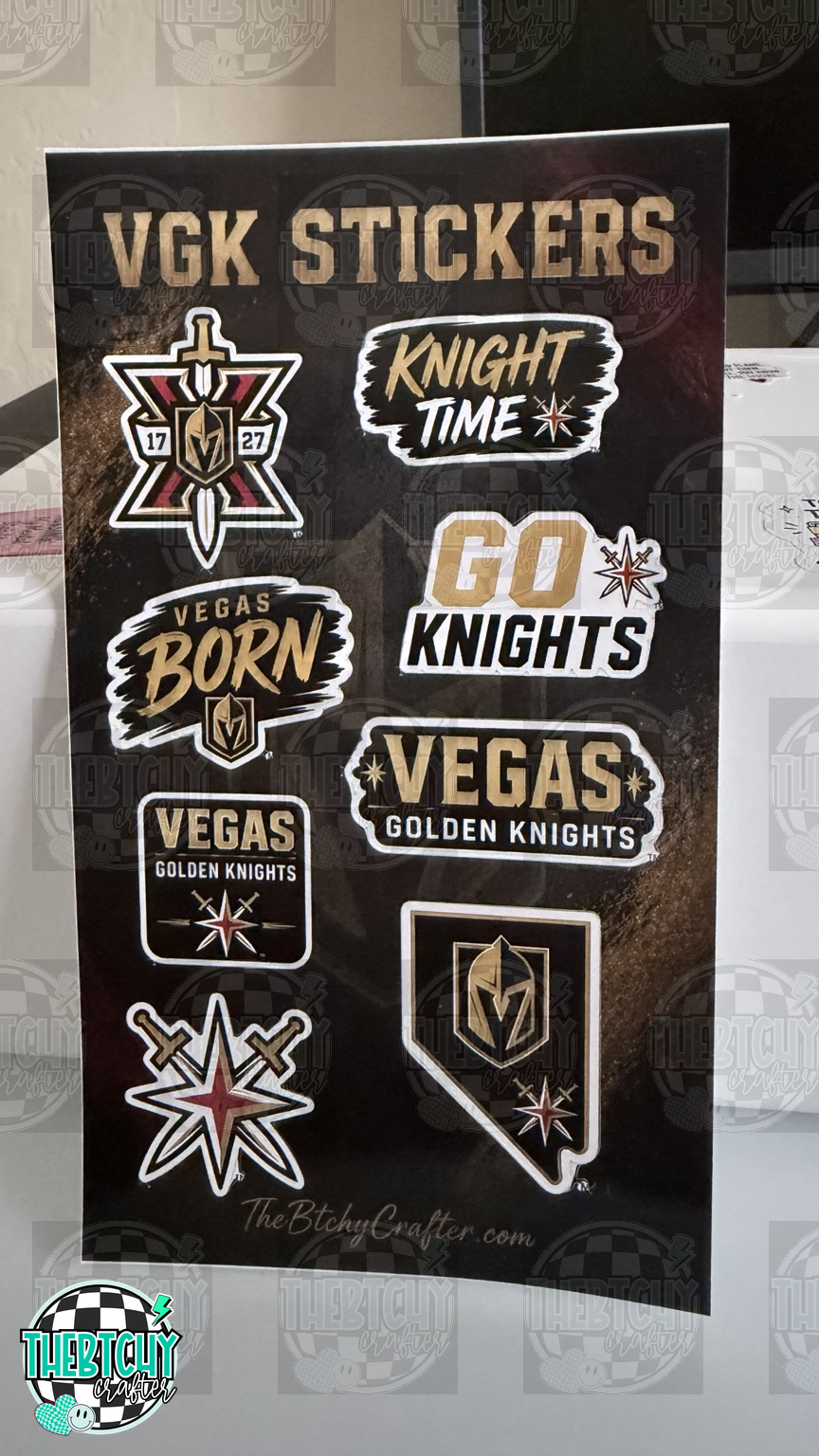 VGK Sticker Sheets