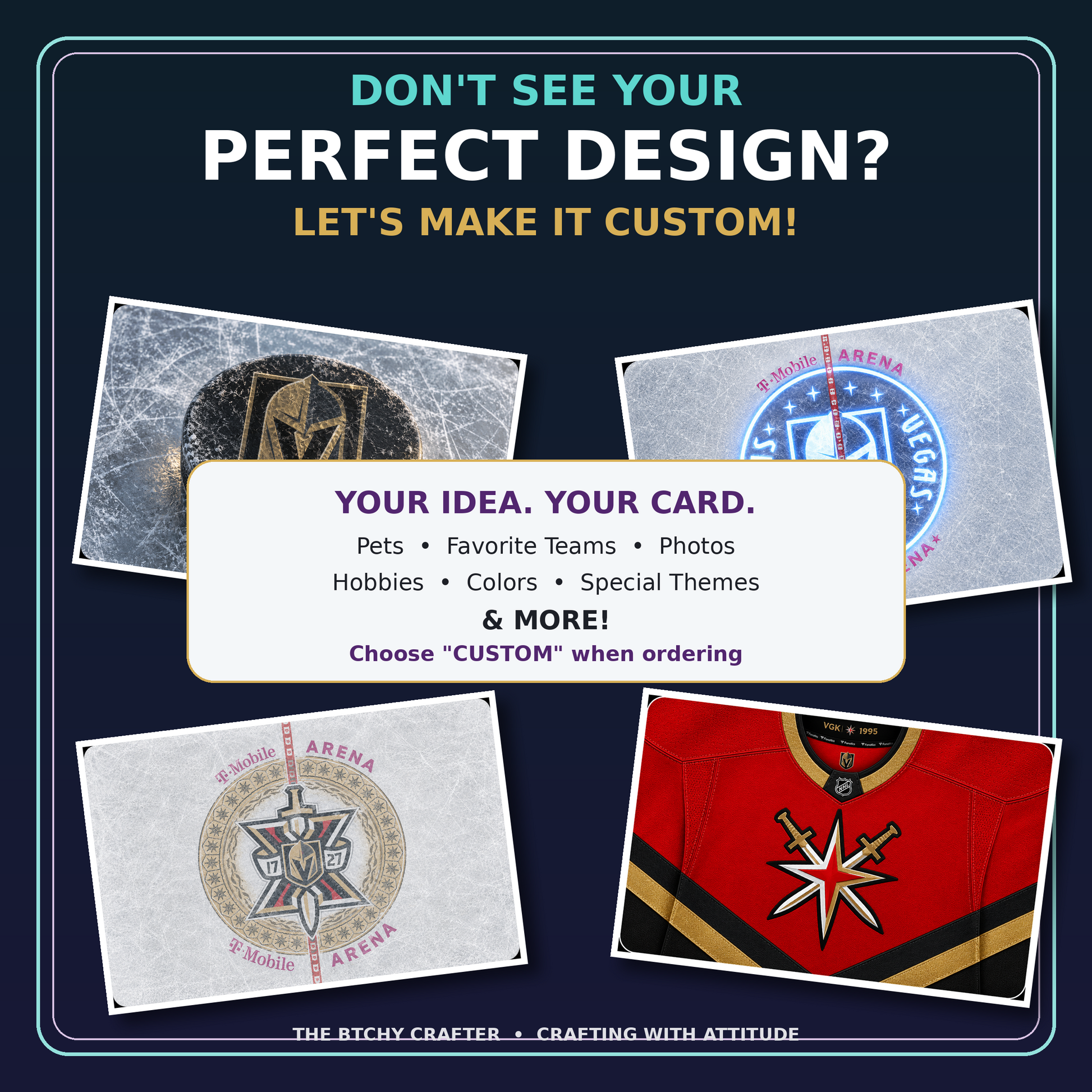Custom debit and credit card skins made from customer photos, logos, artwork, and design ideas