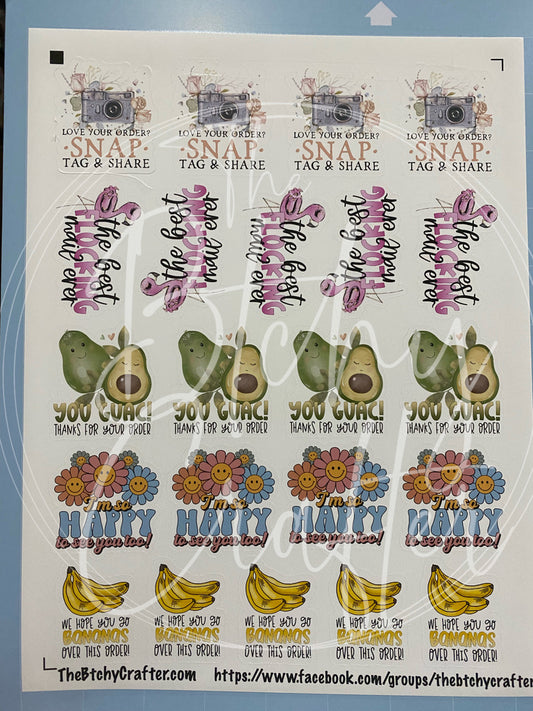 Packaging Stickers for Small Businesses