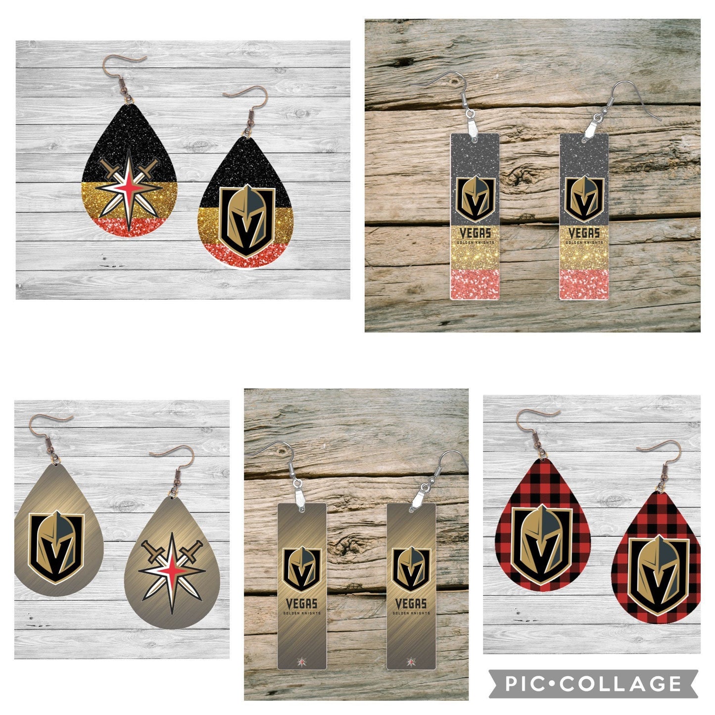 VGK Earrings